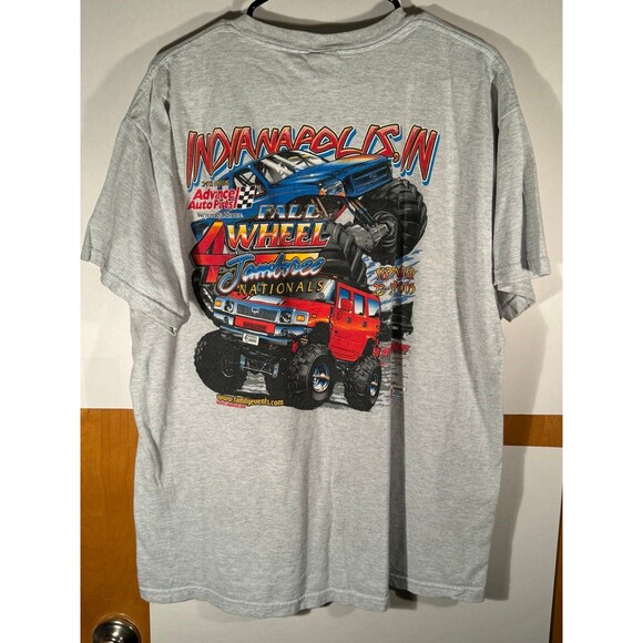 2005 Indianapolis Indiana Fall 4 Wheel Jamboree Nationals 4x4 Shirt XL - Picture 6 of 10